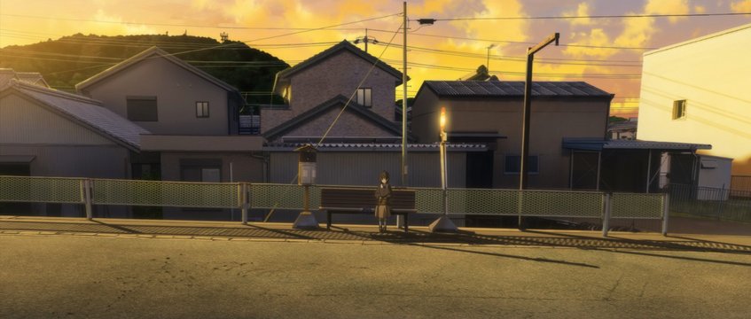 郊外公交站台